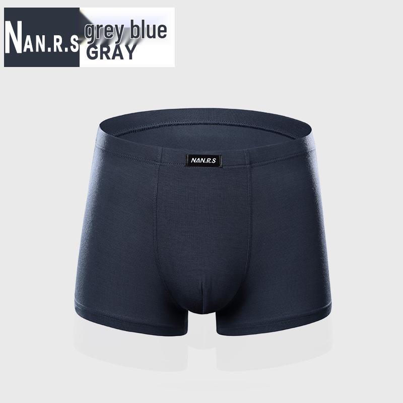 Ademende Modal Boxer Briefs voor Heren - Middelhoge Taille - Losse Pasvorm voor Alle Leeftijden