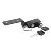 Motorcycle Metal Helmet Lock Anti Theft Security Motorbike Riding Accessory with 2 Keys