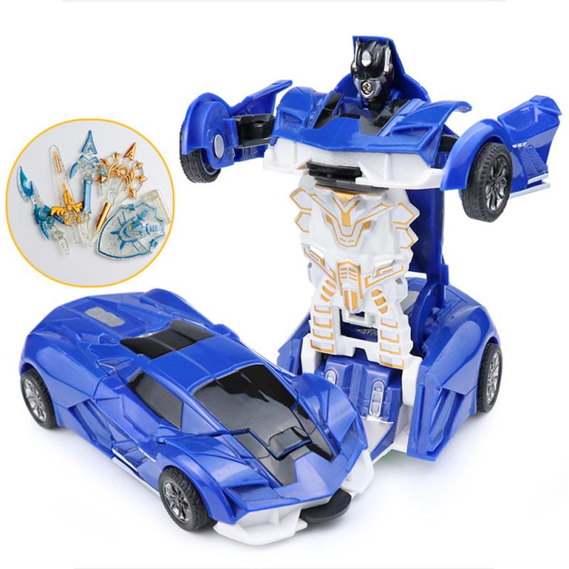 Детская инерционная деформационная модель автомобиля, игрушка-трансформер, робот-игрушка, подарки на день рождения для мальчиков New Lambo