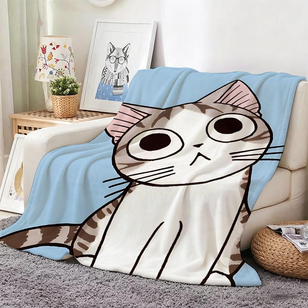 Cartoon C-ChisS Sweet HomeS Throw Soft Warm Throw Blanket for Bedroom Living Room Bed Travel Camping Picnic Gift