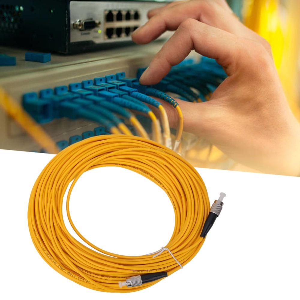 20m Fiber Patch Cable Single Mode Optical Patch Cord Fiber Optic Jumper Internet Connection