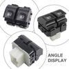 Window Control Switch for Renault For Clio MK4 2013 2017 Trafic 2014 2019 Direct Replacement of OEM 254110431R 254118044R