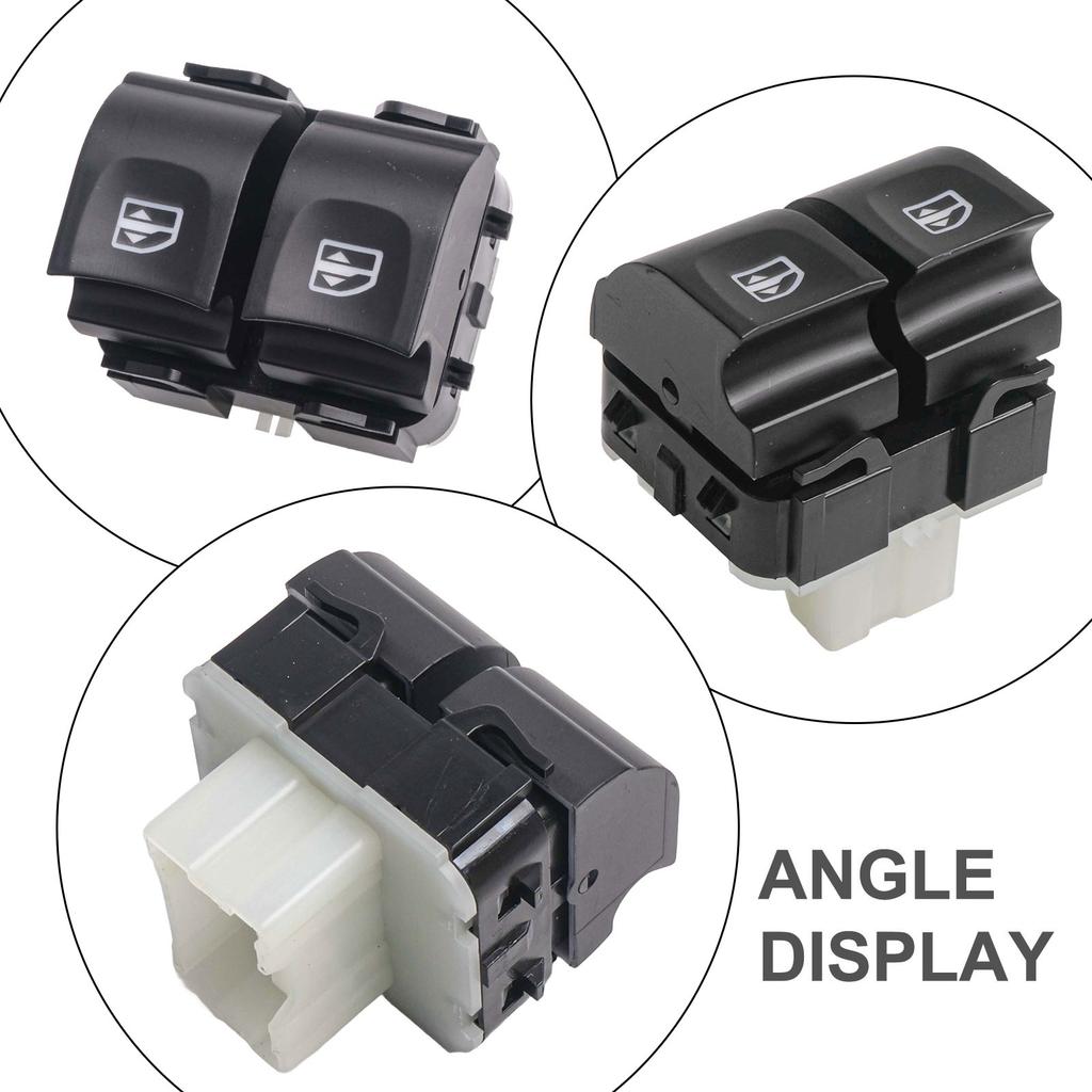 Window Control Switch for Renault For Clio MK4 2013 2017 Trafic 2014 2019 Direct Replacement of OEM 254110431R 254118044R
