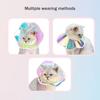 Waterproof Cat Collar Colorful Laser Cat Anti-scratching Collar Cat Neck Ring  Behavior Control
