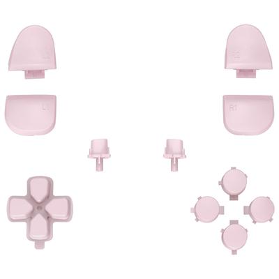 eXtremeRate Compatible with PS5 Controller Replacement R1L1R2L2 Trigger Share Option Face Full Set Button Compatible with Pure Color PS5 Controller