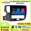 Toyousonic Car Video Player for Mitsubishi Outlander 2018-2021 GPS Navigation Built-in Dsp Carplay Autoradio Android Head Unit