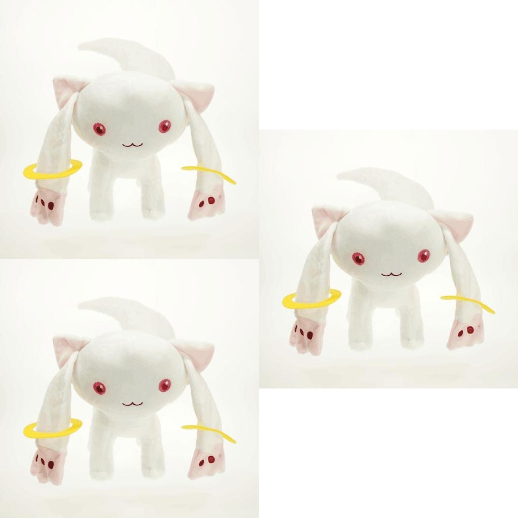 Cute And Soft Anime Magi Madoka Kyubey Plush Toy For Kids And Cosplay Lovers