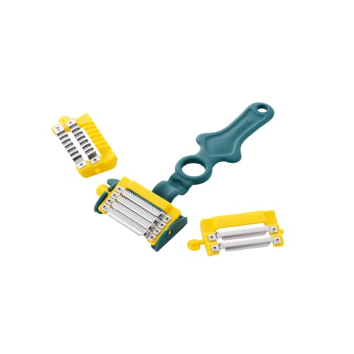 

Nonoji Genius Peeler Salad Maker (with tray) with 3 interchangeable blades