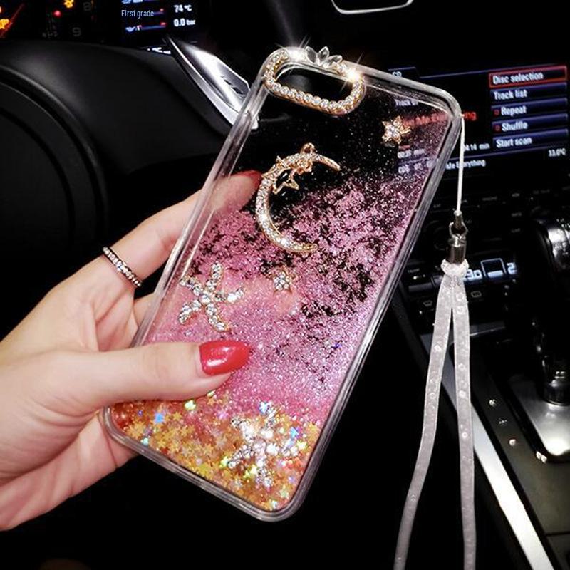 

Чехол Vivo Dynamic Liquid Quicksand с ремешком для X50, Y7s, Y51s, Y93, X23