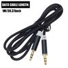 100cm 3.5mm Male To Male Extension Wire Copper Adapter Cord Car Computer Mobile Phones Wire Extender Line