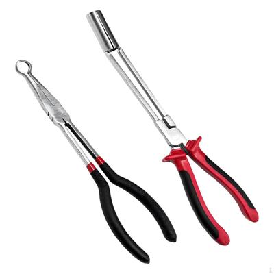 2x KFZ Zündkerzen-Ausbauzange Werkzeuge Stecker-Trennzange Schwerlast Praktisch