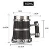 Viking Wood Style Beer Mug 3D Resin Stainless Steel Coffee Cup Wine Glass Metal Double Wall Mug Beer Jug Cup Thermal