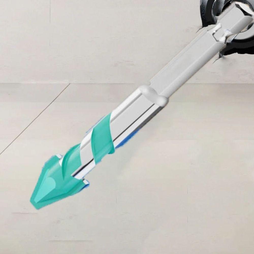 Four-Edged Sawtooth Drill Bit Serrated Skewed Head Concrete Drill Bit  Wall Drilling