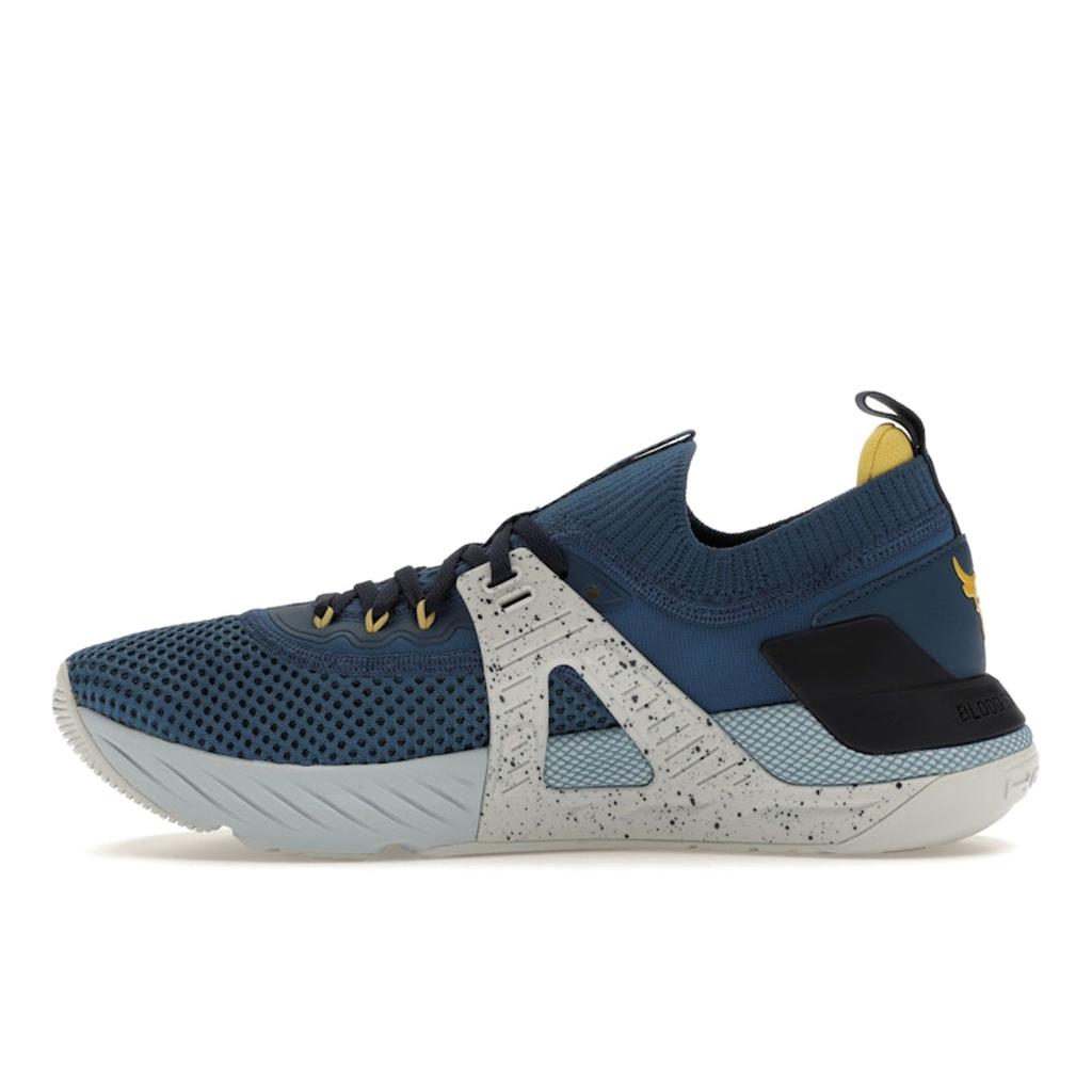 Under Armour Project Rock 4 Deep Sea Men Sneakers Blue Breaker-Blue 3025860-401