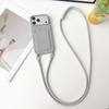 Crossbody Detachable Lanyard Shoulder Strap Cards Solt Phone Case for iPhone 17 Pro Max 16 Plus 15 14 13 12 Soft Silicone Cover