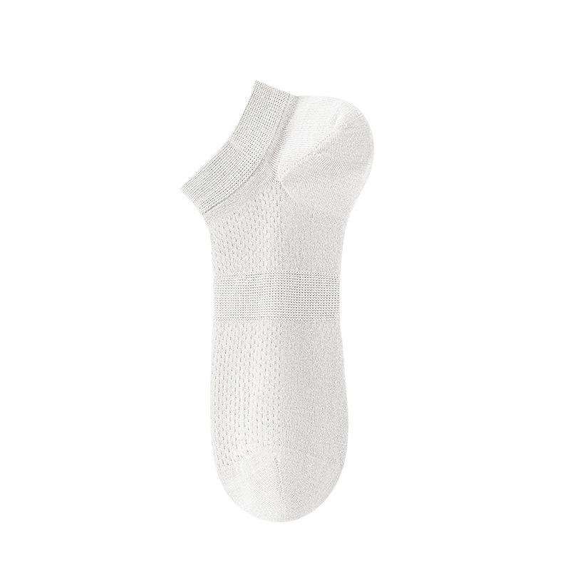 Men's Summer Thin Mesh Breathable Boneless Short Tube Boat Socks