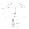 Compact Travel Umbrella Folding Sun Protection Umbrellas for Rain Camping