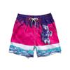 Herren lässige bedruckte Badeshorts für den Sommer, bequem für den Alltag