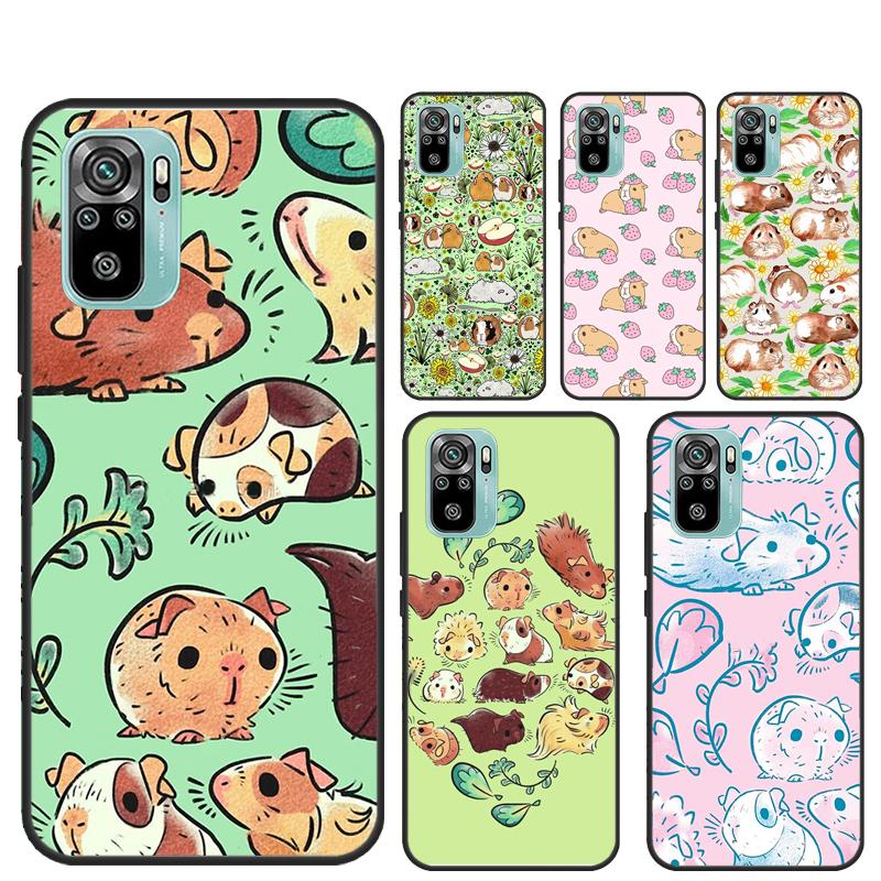 Lustiges Meerschweinchen-Muster Hülle Für Xiaomi Redmi Note 14 13 12 Pro 11 9 10 9S 10S 11S 12S Redmi 14C 10C 12C 13C Hülle