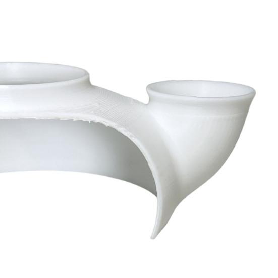 Aquarium Underground Cave 3D Printed Under Gravel Tunnel Hideout Fish Tank Decoration for Betta Corydora Catfish Loach Clown Pleco Guppy Shrimp