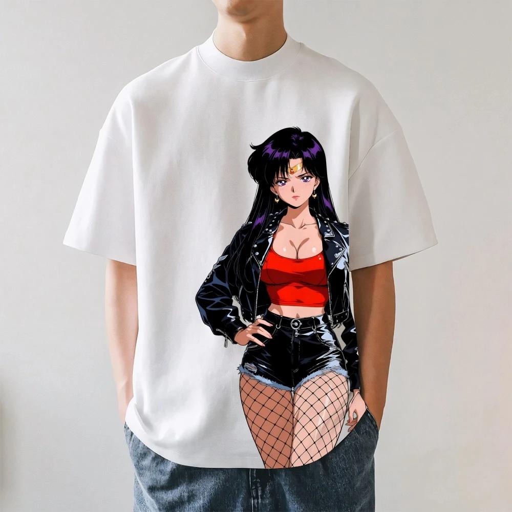 Sailor Moon Japanese Style Classic Tee High-quality Streetwear Men's Clothing and Women's Clothing  2026 Summer New T Shirt