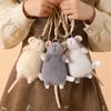 15/21CM Rat Plush Toys Bag Charn Mouse Pendant Birthday Gift Stuffed Mouse Doll  Kids Toy