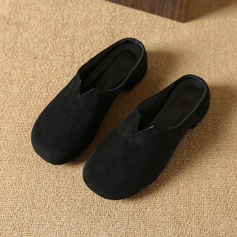 Fashion Aphixta Yellow 3.5cm High Heels Elegant Women Slides Round Toe Shallow Summer Dress Slides Sexy Bow Heels Shoes Plus Size 44