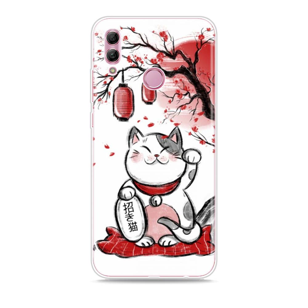 Japanese Red Sun Anime Silicone Cover For Honor 30 30S 30i 9 10 9A 9C 9S 9N 10i 10X 9X Lite Pro 5G Phone Case