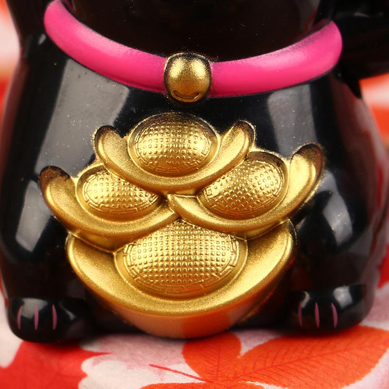 1 Stück Mini Solarbetriebene Chinesische Glückskatze Reichtum Winken Schütteln Hand Glück Willkommen Katze Süße Glückskatze Home Auto Dekor Geschenk