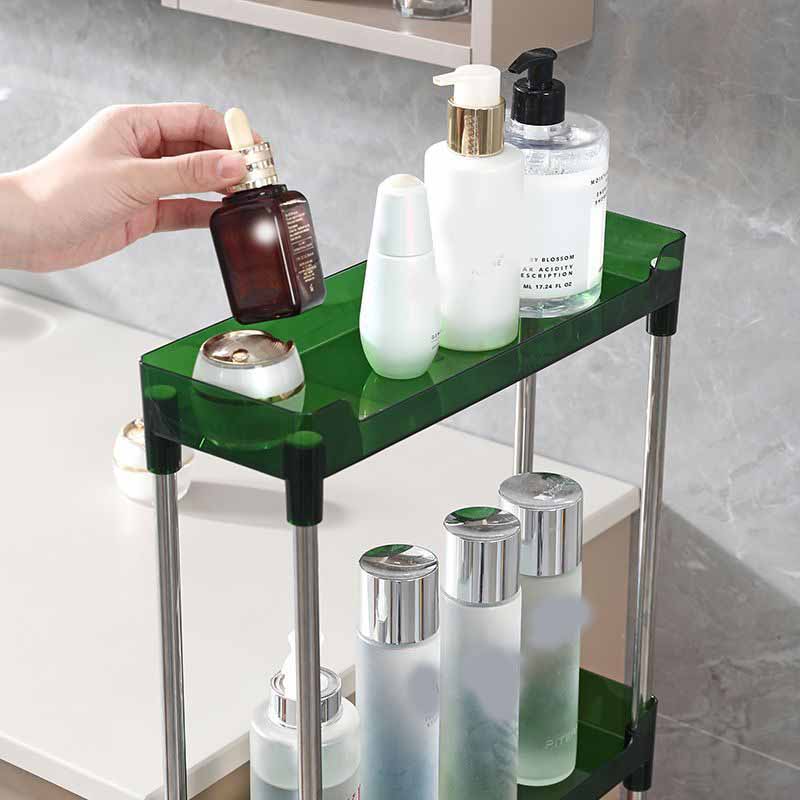 Raft mobil de depozitare Raft interspațial Raft de depozitare pentru bucătărie Raft de depozitare pentru baie Raft de depozitare pentru frigider Suport de finisare cu cusături laterale