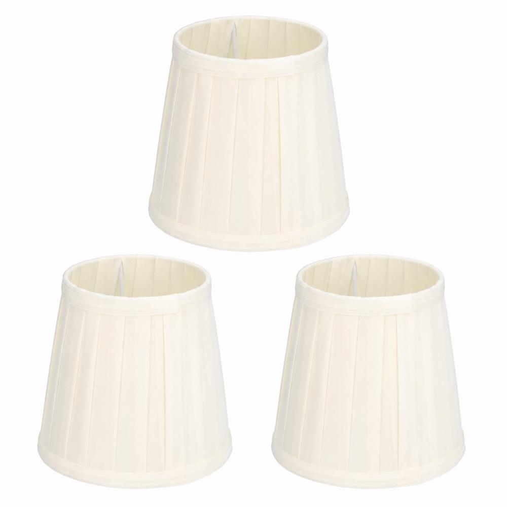 

3PCS Clip On Design Lampshade Fabric Small Lamp Shades Simple Wall Lamp Shade Chandelier