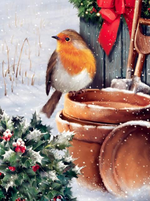 New Diamont Embroidery Snowman Scenery Diamond Painting Animal Bird Full Square Round Christmas Mosaic Diy Snowflake Home Decor