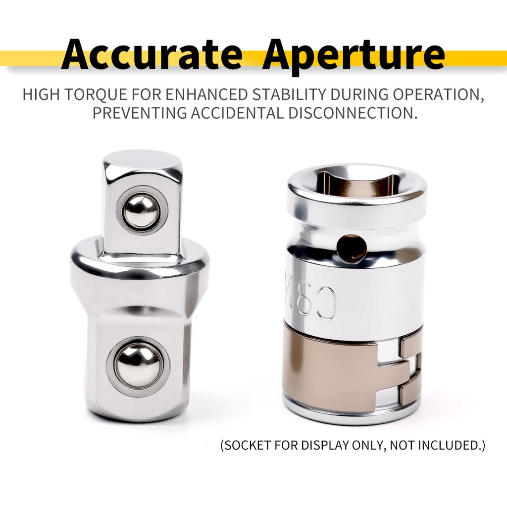 Podwójny kwadratowy adapter nasadki Reduktor Zestaw 1/4 3/8 1/2 Napęd udarowy Klucz zapadkowy Adapter nasadki Narzędzie ręczne do napraw