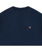 GRAVER [Unisex] Small Bear Face Smile Short Sleeve T-Shirt_Navy
