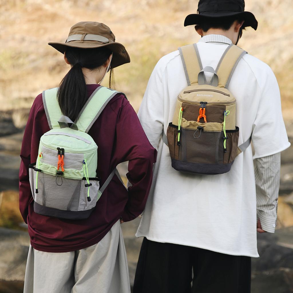 Schoolbag1011 new niche design high sense camping fashion outdoor backpack leisure trend backpack