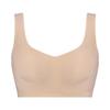 Basic 2 Half Top 10202275 bra with completely not easily no S M001 sloggi [Triumph] [Sloggi Non-wired pads, seamless, lightweight, visible, hooks,