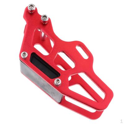 CNC-Motorrad-Kettenführung Universal für CRF 250/450 – Rot