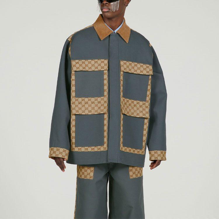 Gucci Monorammed Corduroy Overshirt 742854-XDCEY-1168