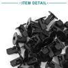 ACROPIX 40pcs Plastic Rivet Bumper Fender Fastener Clips for Toyota Highlander Black