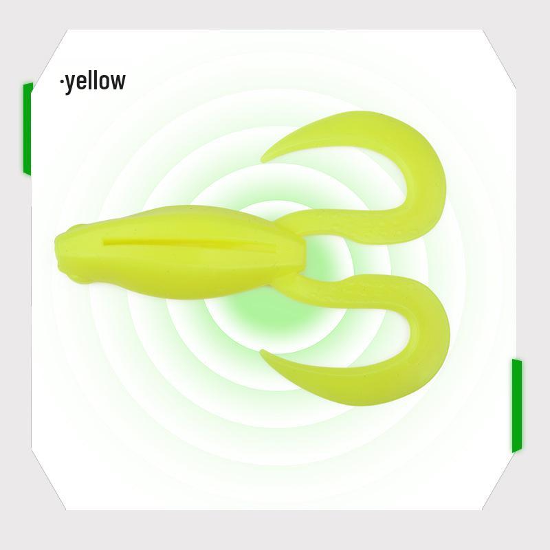 

Cross-Border Floating Frog Simulation Lure - Soft Bait for Bass & Asp Fishing 10cm/16.5g (3 pieces per pack)