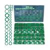 595 Piece Air Conditioning O Gasket Kit, 36 Size Green Rubber O Gasket Set with Size References In Storage Case for Repair Use and Maintenance