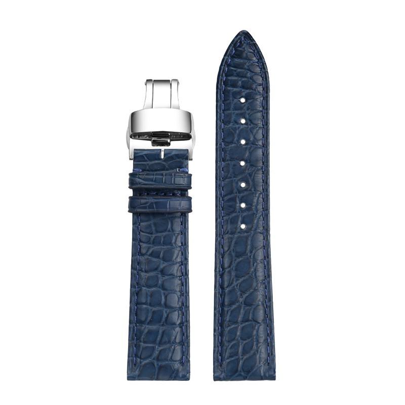 

19mm 20mm 21mm 22mm 23mm Crocodile Leather Watchband for Tissot 1853 T035 T099 T063 Lilock T006 T41 Genuine Leather Strap Men 20mm-width
