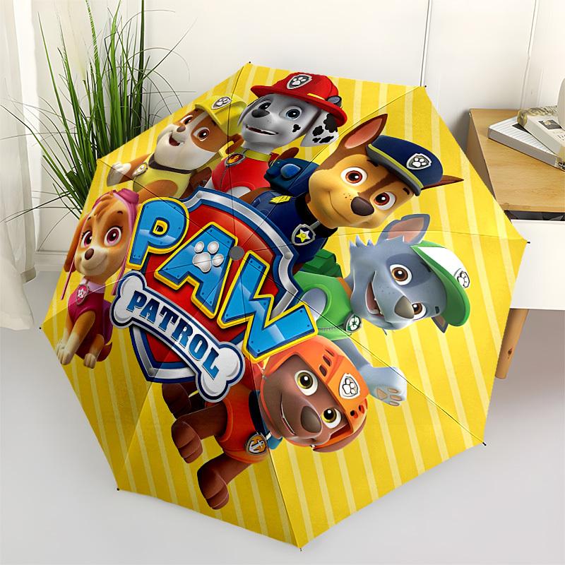 

Paw Patrol Automatic Folding Umbrella Compact 8 rib Design,Unique Style,Suitable for Everyday Outdoor Use,Perfect Gift for Friends and