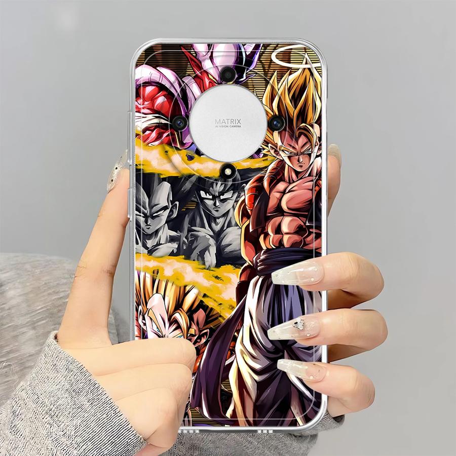 D-Dragons Ball Anime Case for Honor X7b X8a X8b 90 Lite X9a X9b X8 Soft Phone Cover