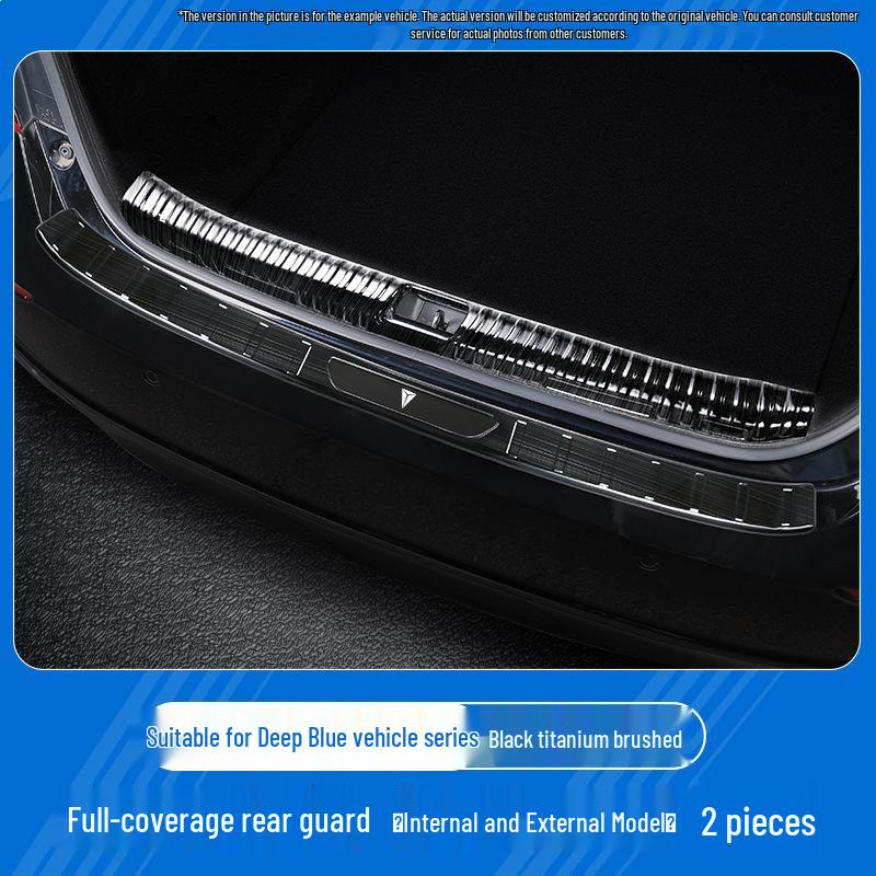 Stainless Steel Door Sill Scuff Plates for Changan Deep Blue S05-S09, L06-L07, SL03 Models