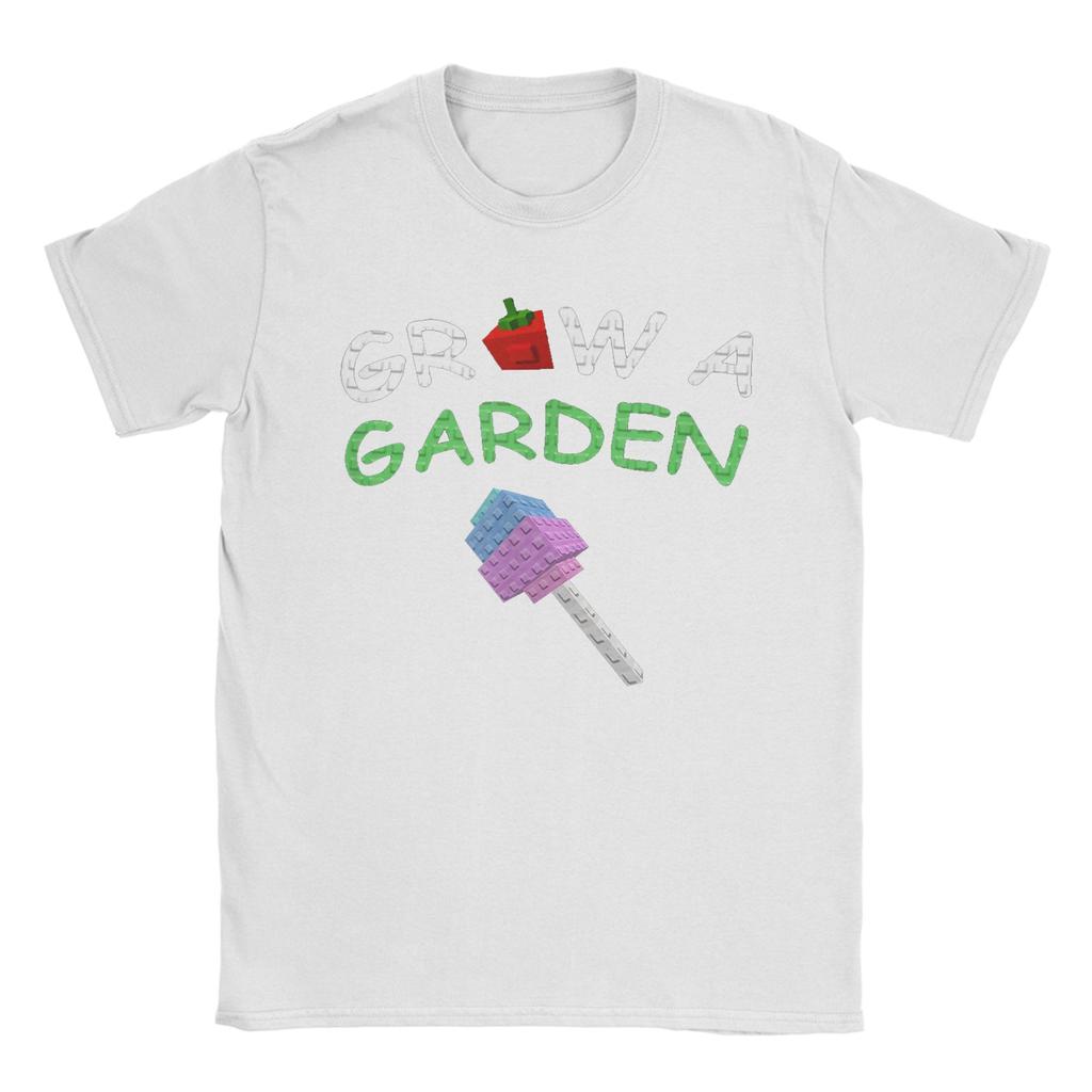 Grow A Garden Candy Blossom Fruit Gamer Men T Shirts Short Sleeve Round Neck T-Shirt 100% Cotton Adult Clothing