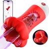 Deep Blowjob Pocket Pussy Pump 4 IN1 Penis Vibrator 9 Modes Training Stroker Toy for Men Women