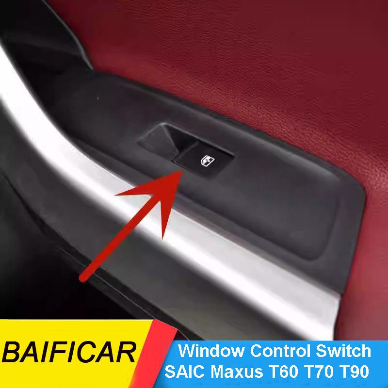 Baificar Brand New  Power Window Control Switch Small Button For SAIC Maxus T60 T70 T90 Front Right