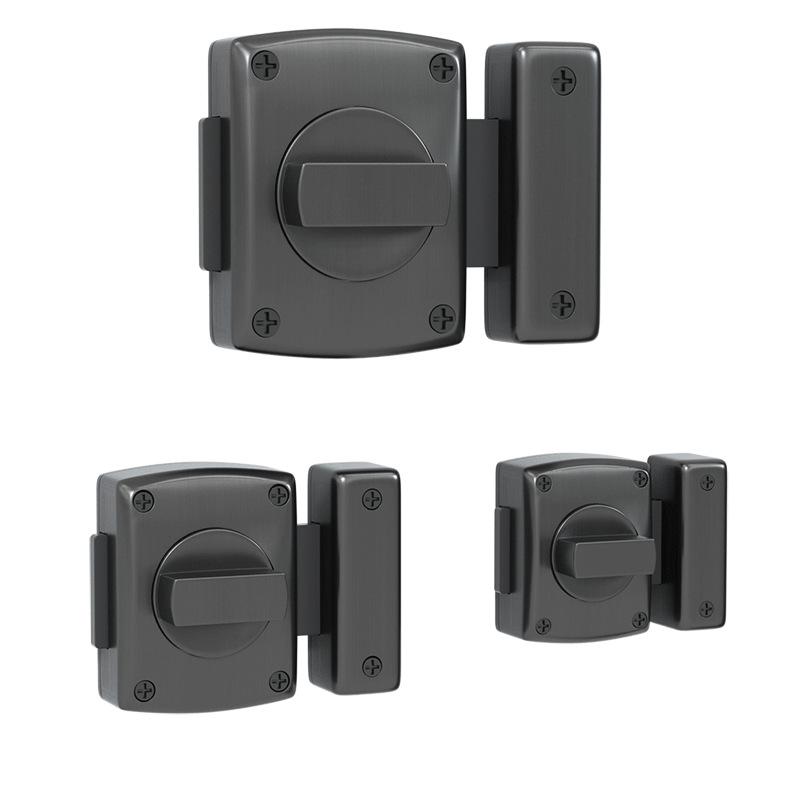 Zinc Alloy Anti-theft Sliding Door Lock with Rotating Bolt