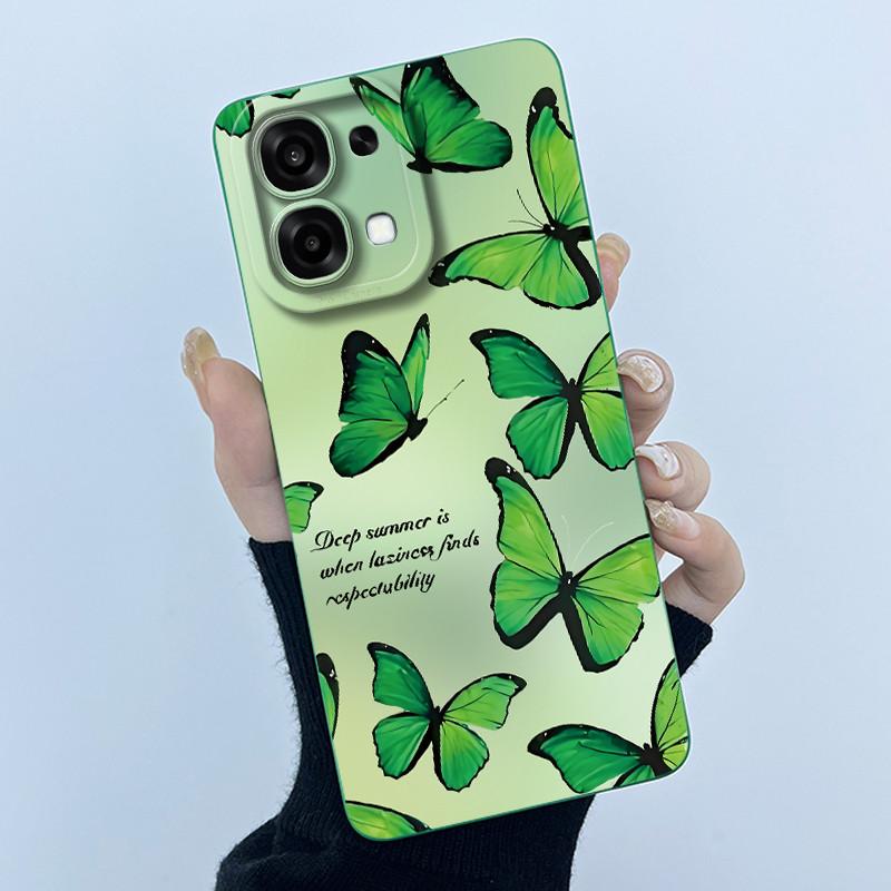 For Oppo A6 Pro 5G 4G Case Fashion Simplicity Oil Painting Floral Silicone Soft Phone Casing New Design Shockproof Back Cover